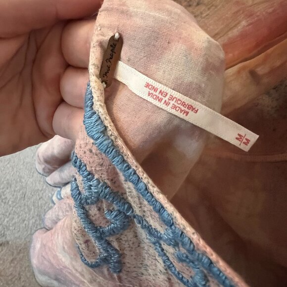 Free People Beaded Sundress Size M - Picture 4 of 4